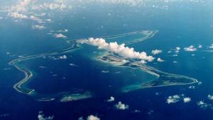 Zdjęcie satelitarne Diego Garcia
